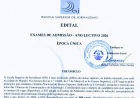 Edital de Escola Superior de jornalismo 2026