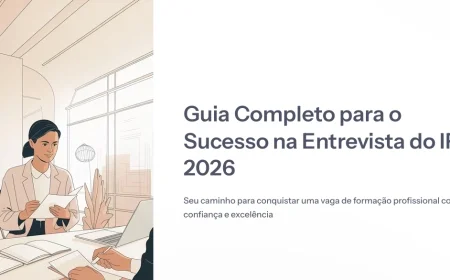 Guião Completo para o Sucesso na Entrevista do IFP 2026: