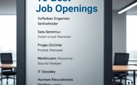 🔥 10 Melhores Vagas de Emprego Disponíveis HOJE – Inscrições Abertas!