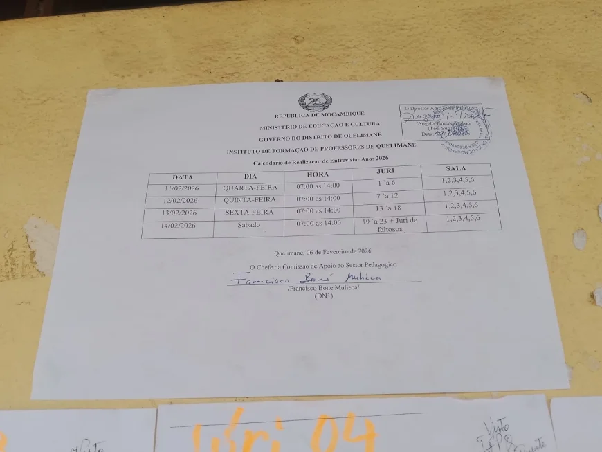 IFP 2026 – Guia Completo: Local, Data e Hora da Entrevista em Todas as Províncias