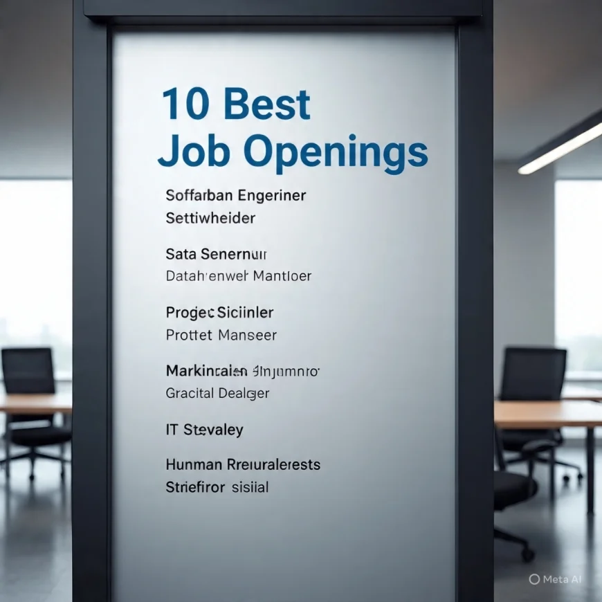 🔥 10 Melhores Vagas de Emprego Disponíveis HOJE – Inscrições Abertas!